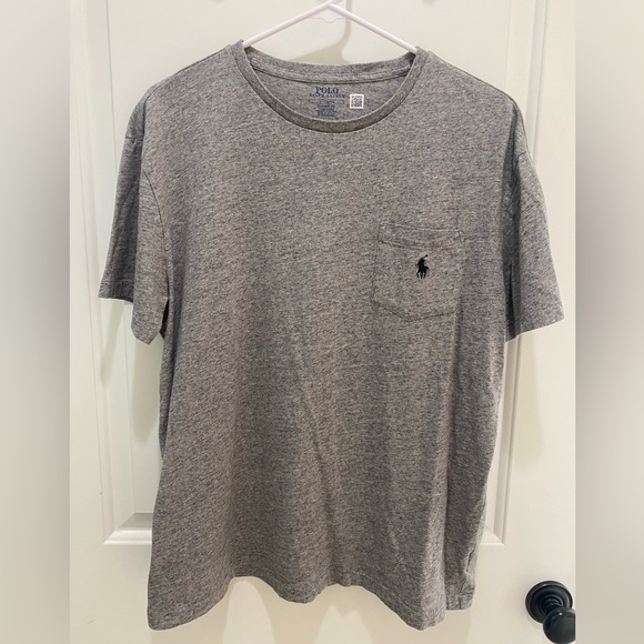 POLO BY RALPH LAUREN MENS Classic Fit Pocket Tee Shirt - Picture 4 of 7